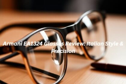 Armani EA1324 Glasses Review: Italian Style & Precision