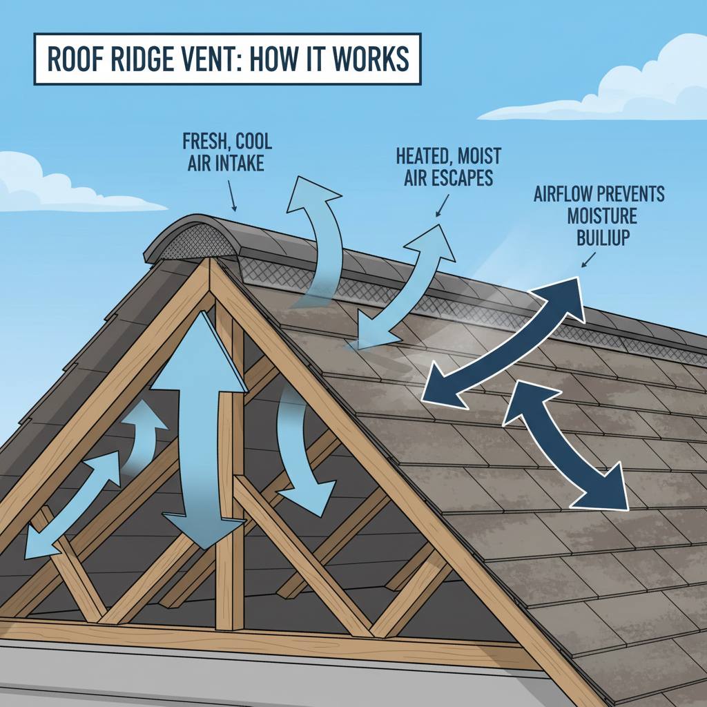 Roof Ridge Vent: Benefits, Installation, and FAQs