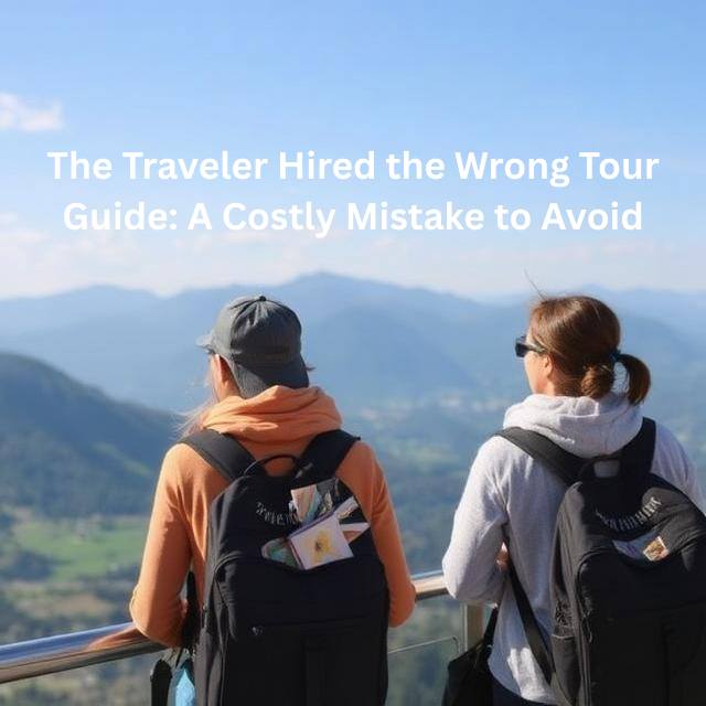 The Traveler Hired the Wrong Guide: A Costly Mistake to Avoid