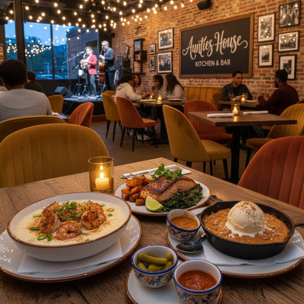 Aunties House Kitchen and Bar: Soul Food in Smyrna